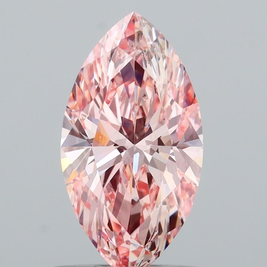 0.9 CT Fancy Vivid Pink MARQUISE