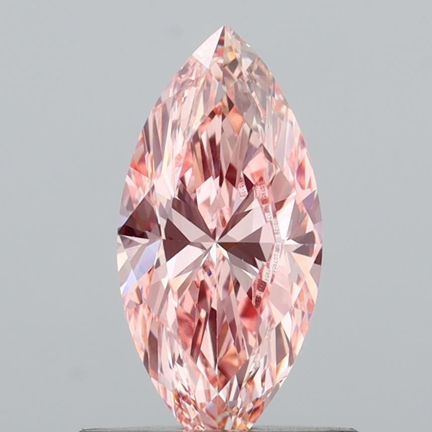0.63 CT Fancy Vivid Pink MARQUISE