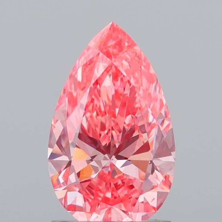 1.5 CT Fancy Vivid Pink PEAR