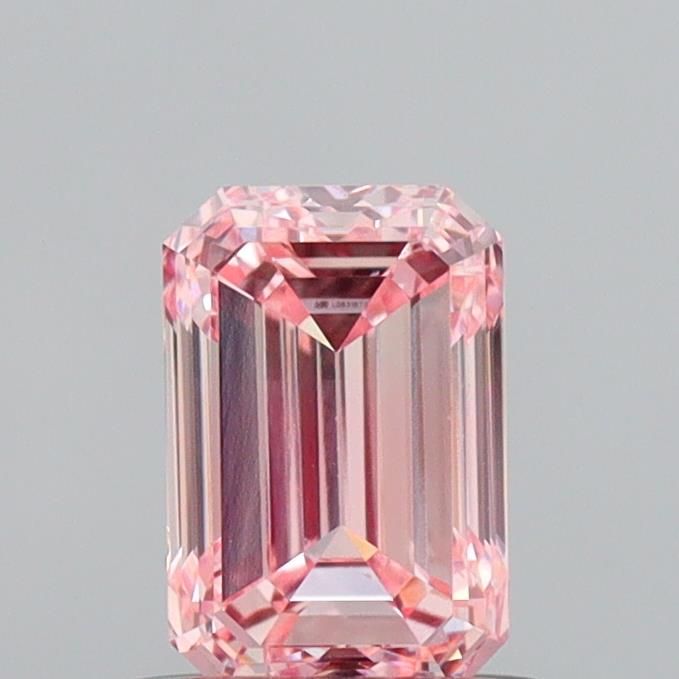 0.74 CT Fancy Intense Pink EMERALD