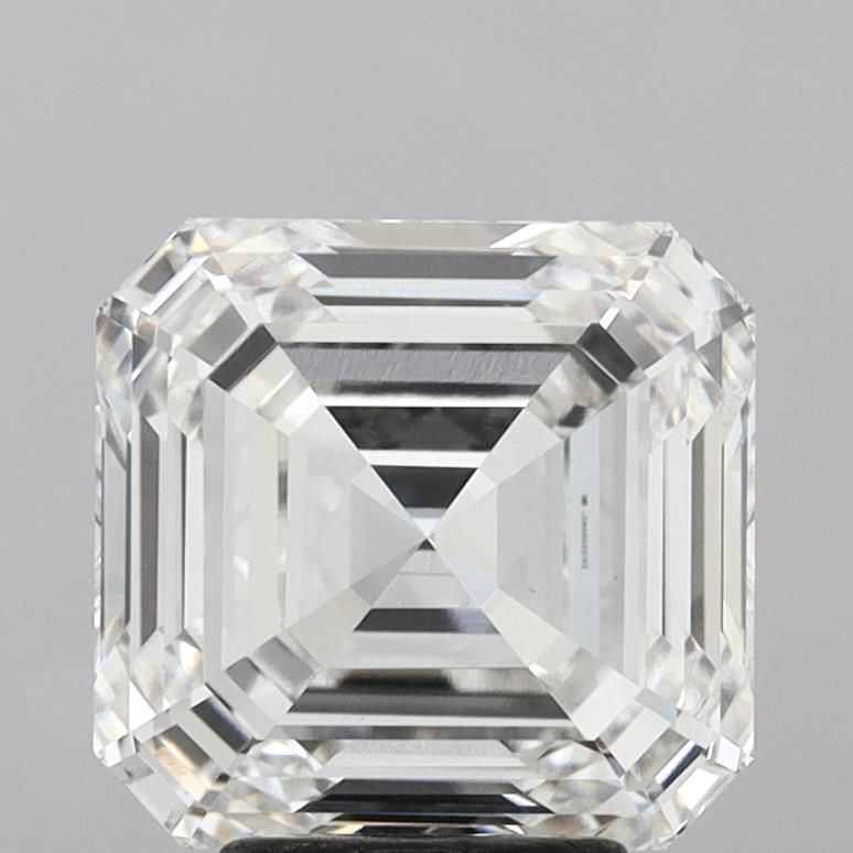 5.09 ct lab-grown Asscher Diamond