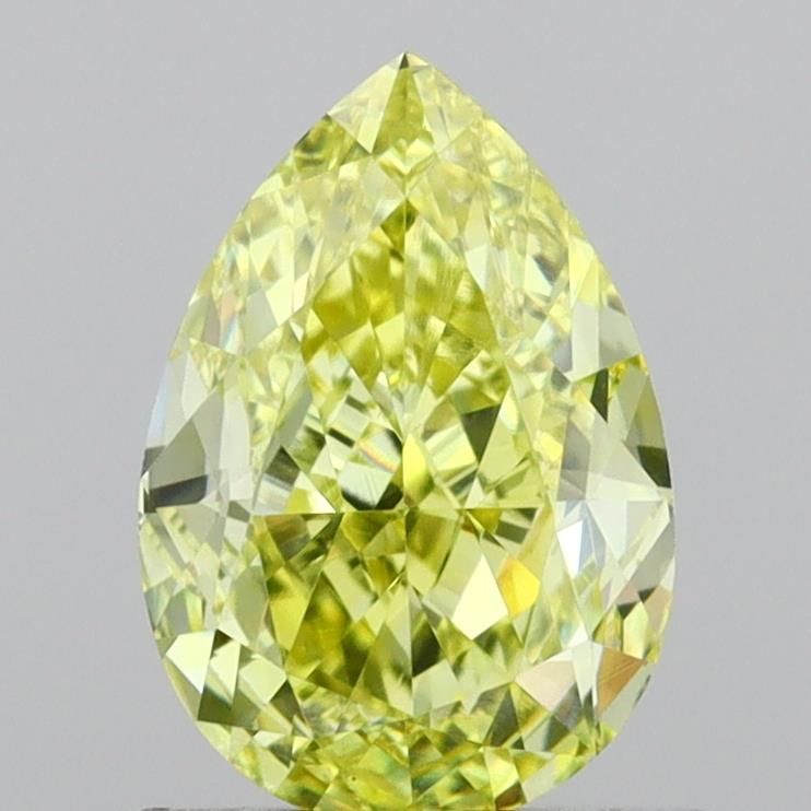 1.02 CT Fancy Intense Yellow PEAR