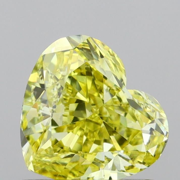 1.1 CT Fancy Intense Yellow HEART