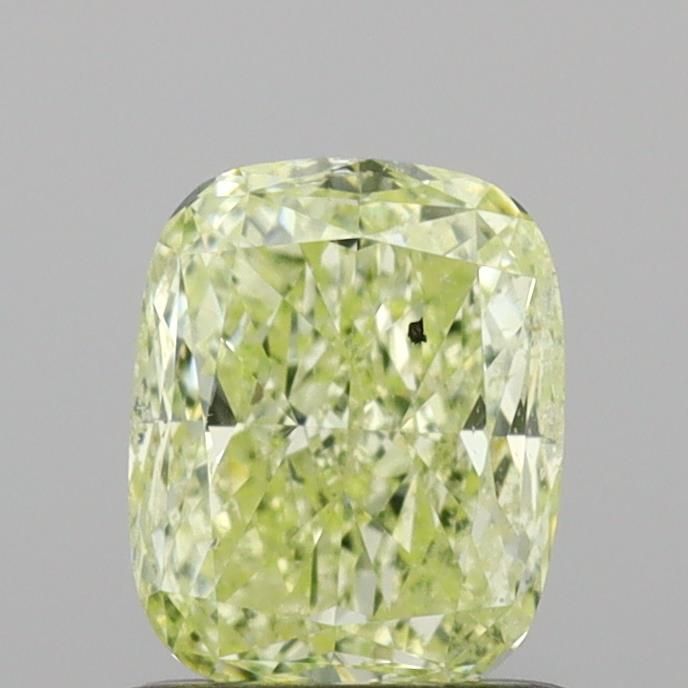 Diament 0.91 ct Fancy Light Greenish Yellow/SI2