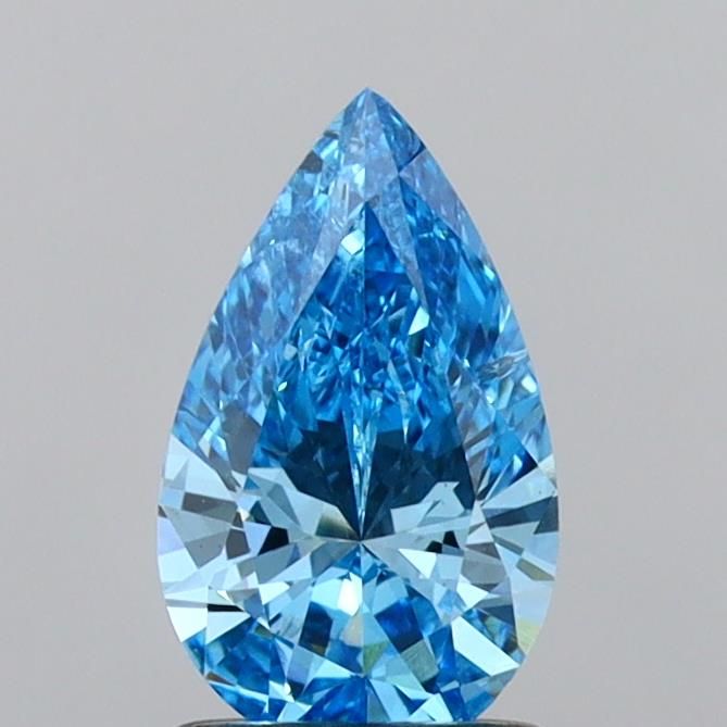 1.02 CT Fancy Yellow PEAR