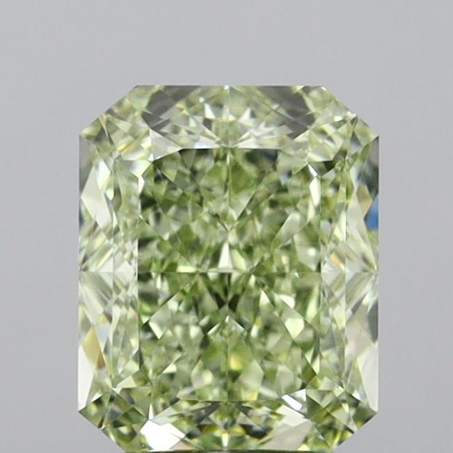 Diament 2.41 ct Fancy Grayish Yellowish Green/VS1