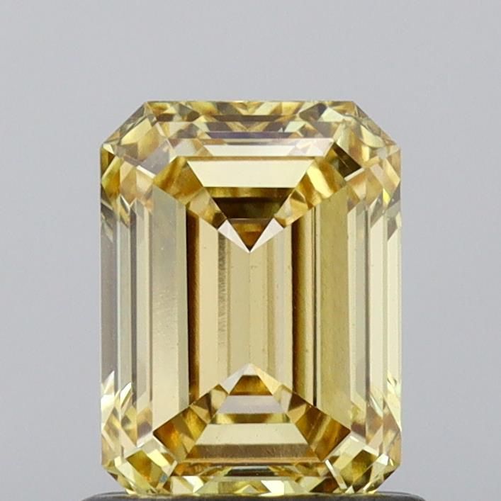 1.05 CT Fancy Yellow EMERALD