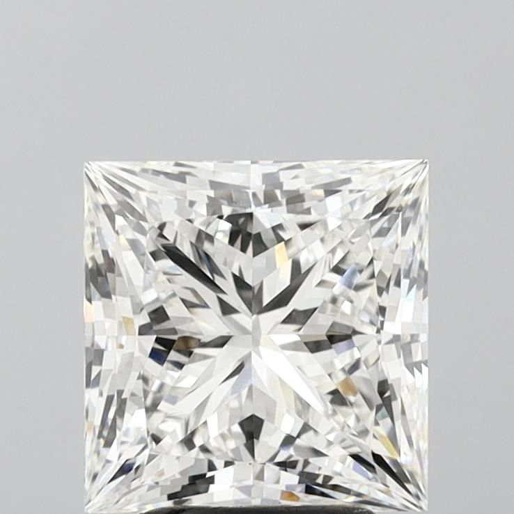 3.64 ct. princess Lab Grown Diamond front image
