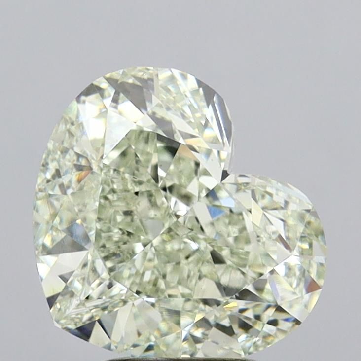 Diament 4.12 ct Fancy Yellow Green/SI1