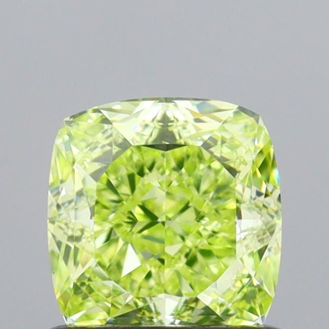 Diament 0.91 ct Fancy Green Yellow/VS2