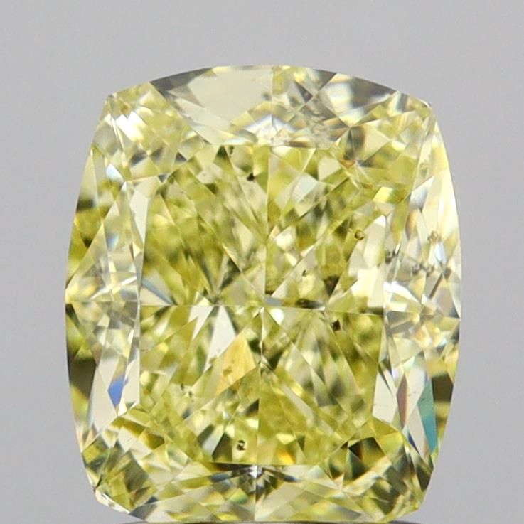 Diament 1.51 ct Fancy Yellow/SI1
