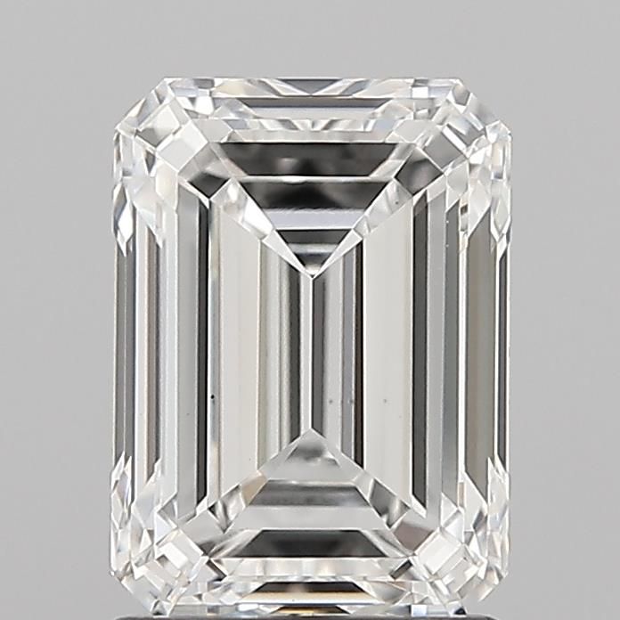 1.70 ct. emerald Lab Grown Diamond front image