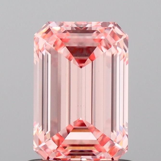1.01 CT Fancy Vivid Pink EMERALD