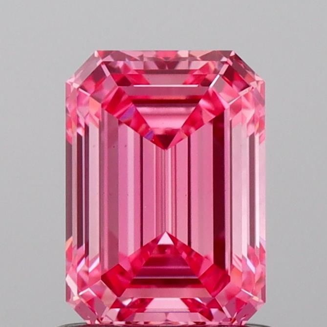 1.03 CT Fancy Vivid Pink EMERALD