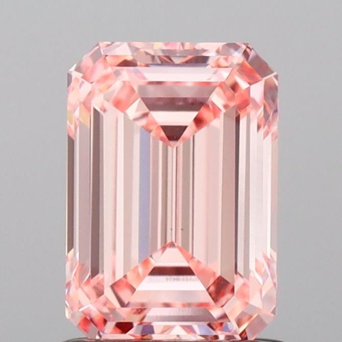 1.08 CT Fancy Intense Pink EMERALD