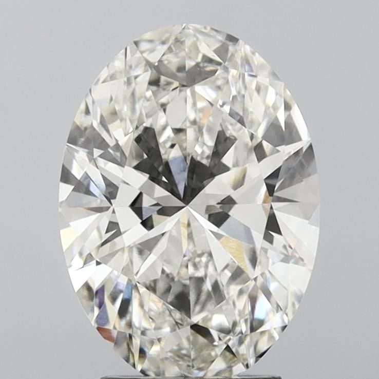 3.38 ct. oval Lab Grown Diamond front image