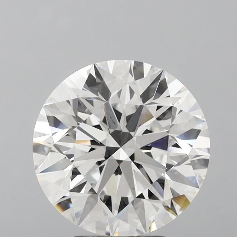 Diamant Rond 7.05 ct - Couleur D - Pureté VS2