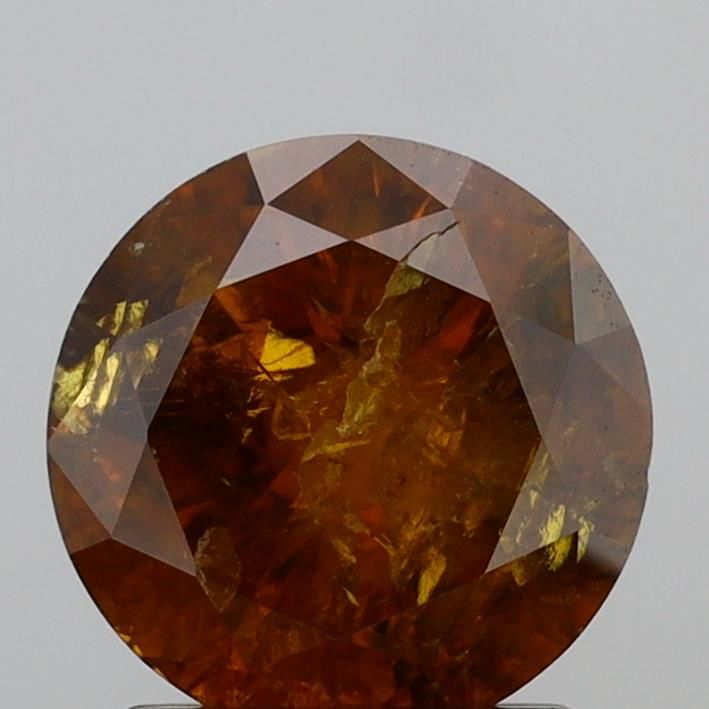 Diament 1.37 ct Fancy Deep Blueish Yellow/I3