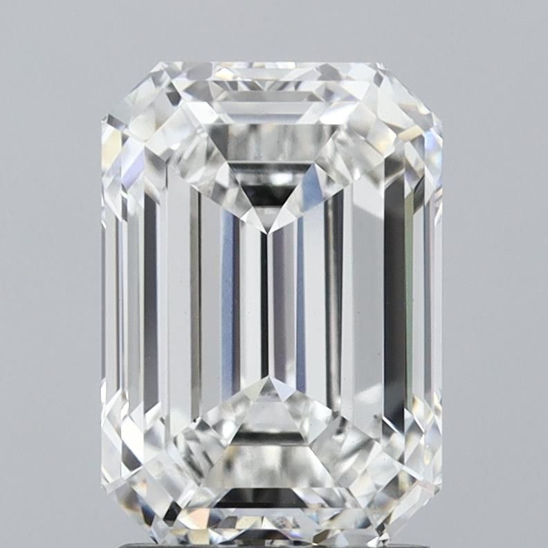 2.08 ct. emerald Lab Grown Diamond front image