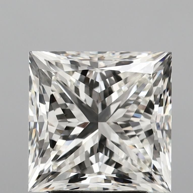 5.02 ct. princess Lab Grown Diamond front image