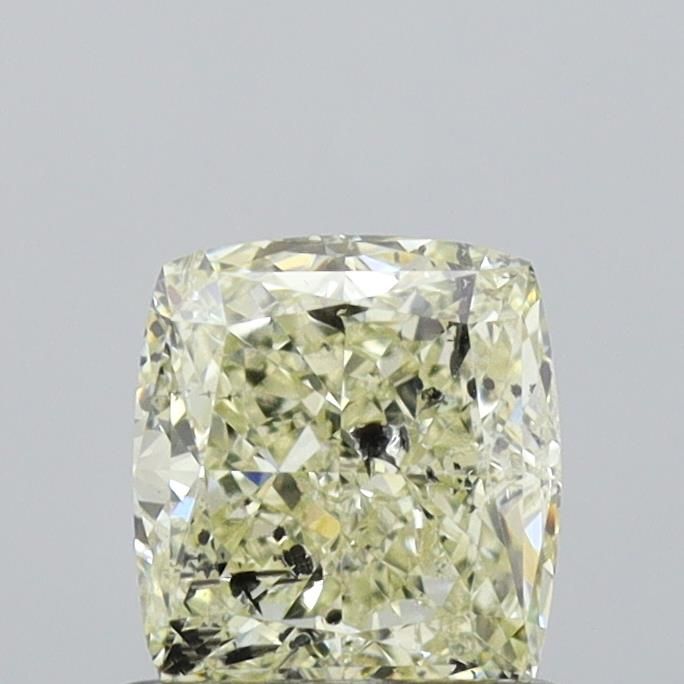 Diament 1.0 ct Fancy Light Yellow/I1
