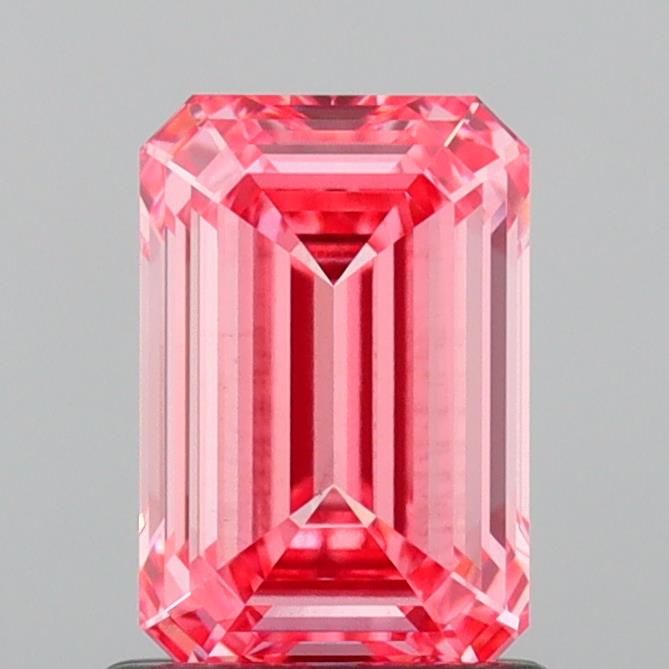 1.09 CT Fancy Vivid Pink EMERALD