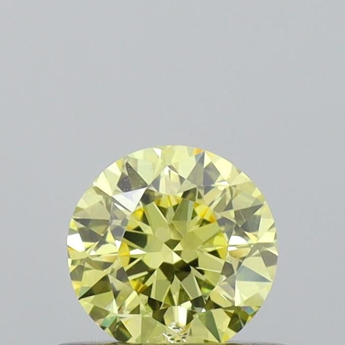 0.42 CT Fancy Yellow ROUND