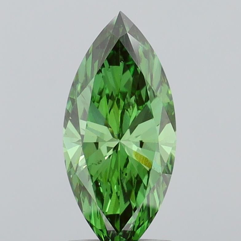 1.2 CT Fancy Vivid Green MARQUISE