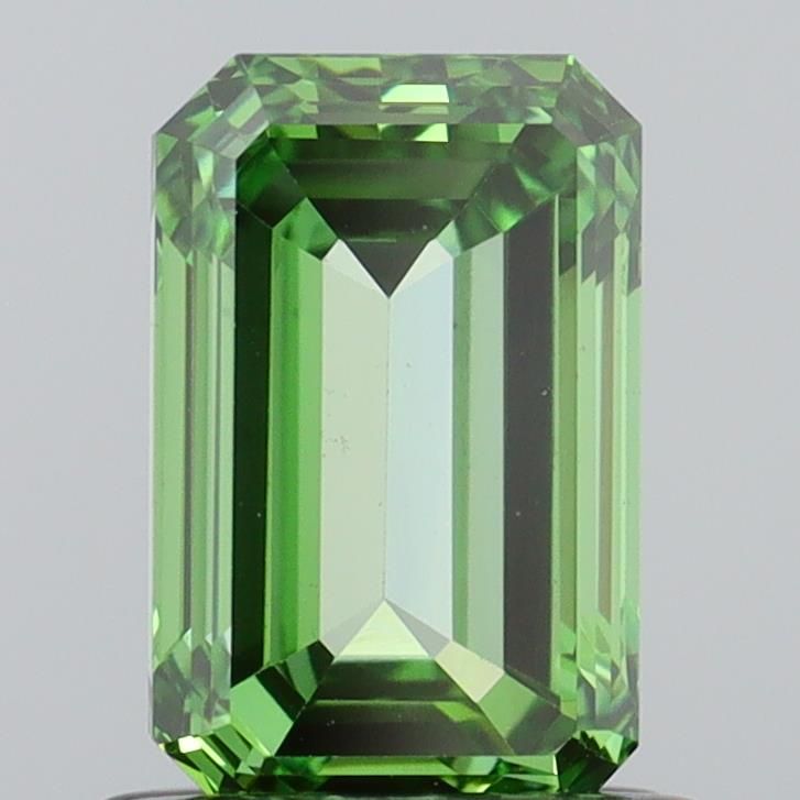 1.17 CT Fancy Vivid Green EMERALD