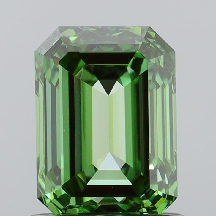 1.21 CT Fancy Vivid Green EMERALD