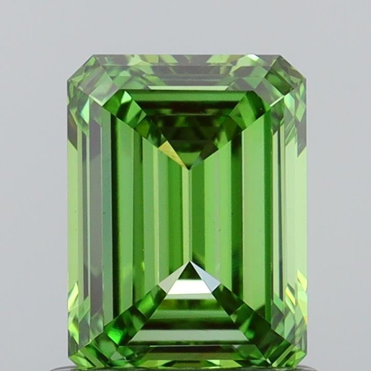 1.01 CT Fancy Vivid Green EMERALD