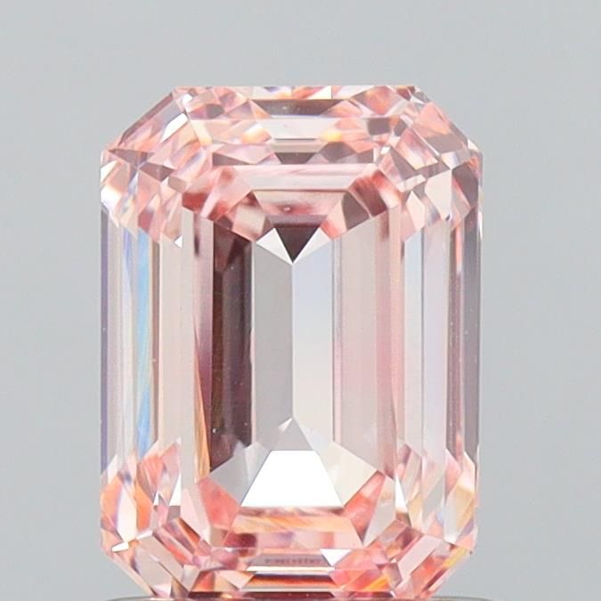1.35 CT Fancy Intense Pink EMERALD