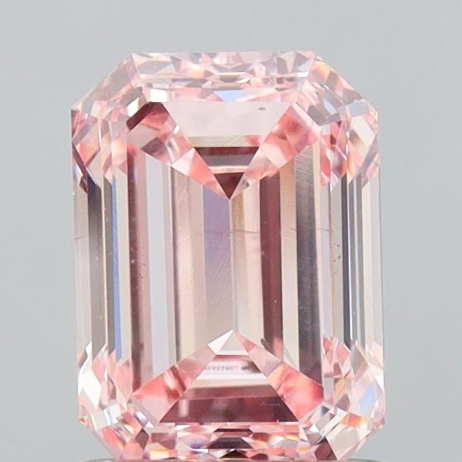 1.49 CT Fancy Intense Pink EMERALD