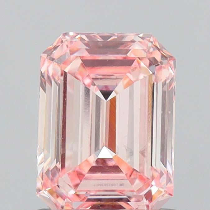 1.22 CT Fancy Intense Pink EMERALD