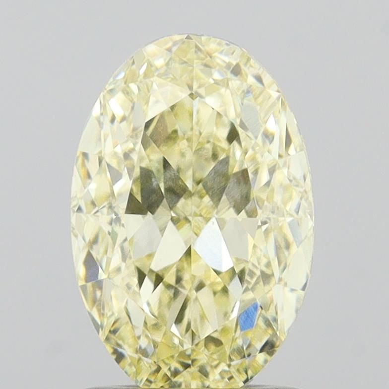 2.22 CT Fancy Vivid Blue OVAL