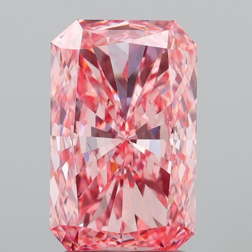 1.0 CT Fancy Vivid Pink RADIANT