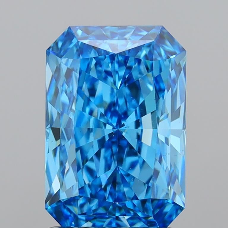 1.96 CT Fancy Vivid Blue RADIANT