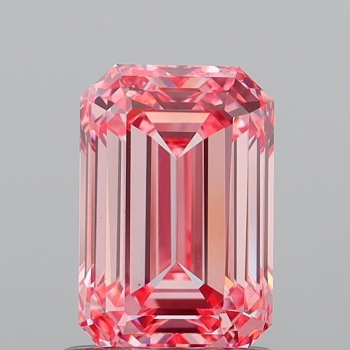 1.5 CT Fancy Vivid Pink EMERALD