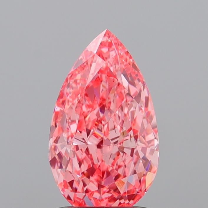 1.52 CT Fancy Vivid Pink PEAR
