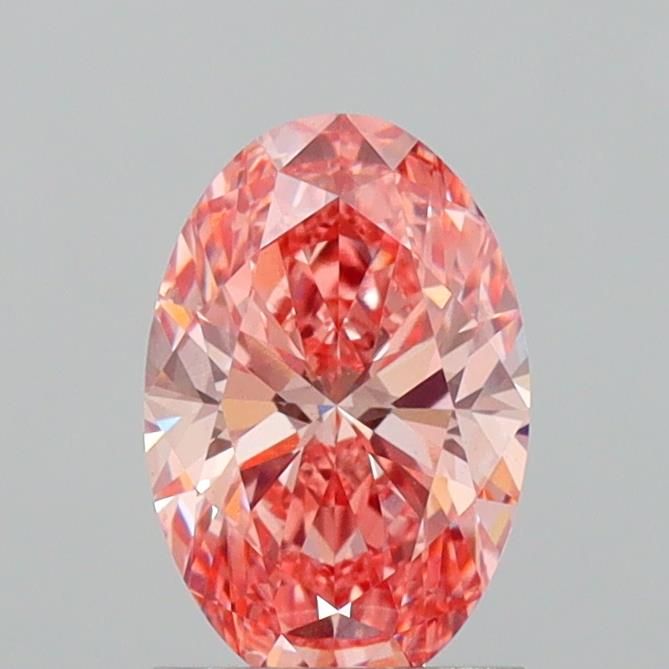 1.51 CT Fancy Vivid Pink OVAL
