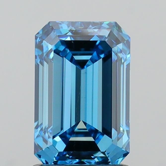 2.02 CT Fancy Vivid Blue EMERALD