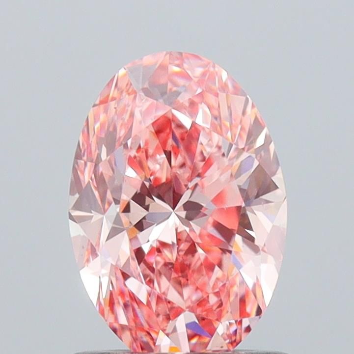 1.0 CT Fancy Vivid Pink OVAL