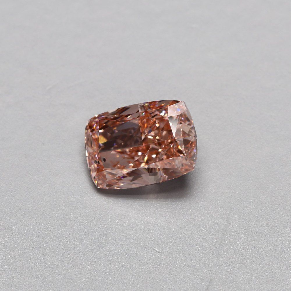 2.09 CT Fancy Vivid Pink CUSHION MODIFIED