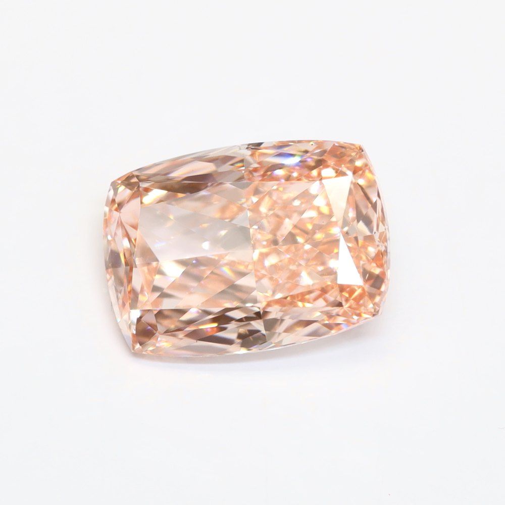 2.05 CT Fancy Vivid Pink CUSHION MODIFIED