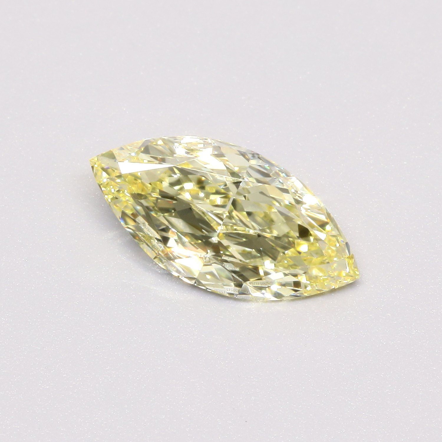 1.0 CT Fancy Yellow MARQUISE