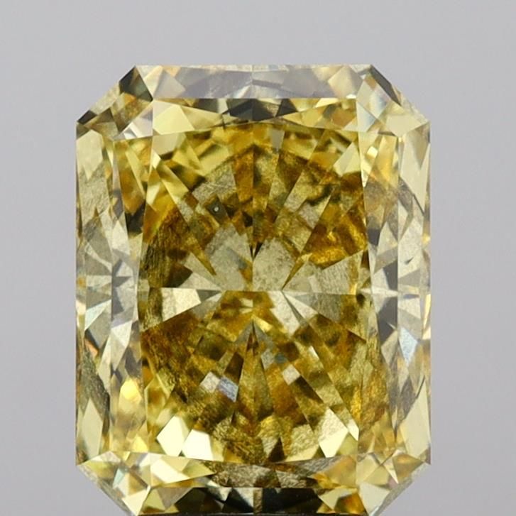 4.04 ct lab-grown Radiant Diamond