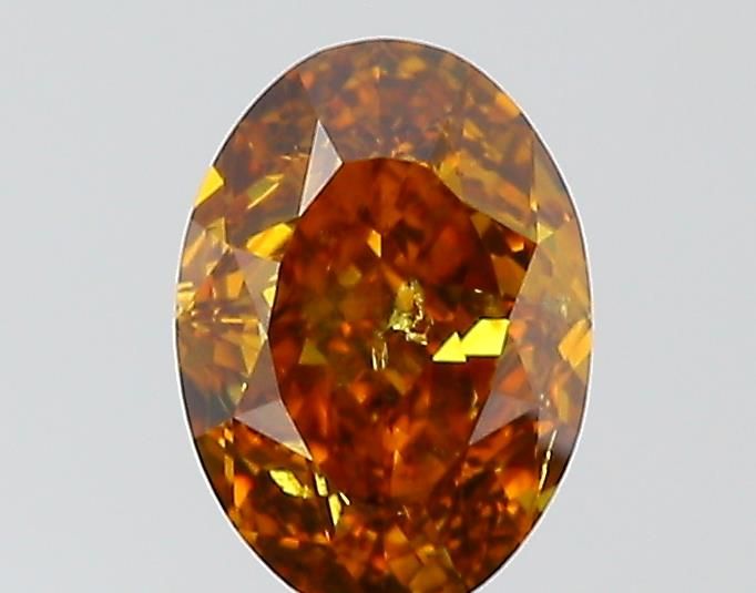 Diament 1.01 ct Fancy Deep Orange Brown/