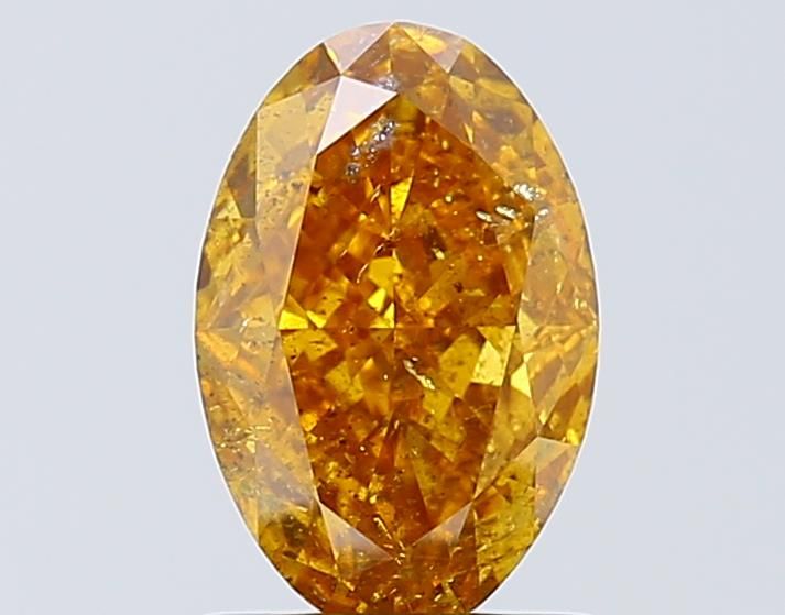 Diament 1.31 ct Fancy Deep Orange Yellow/I1