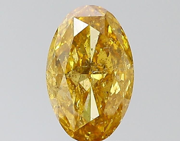 Diament 1.0 ct Fancy Deep Yellow Brown/