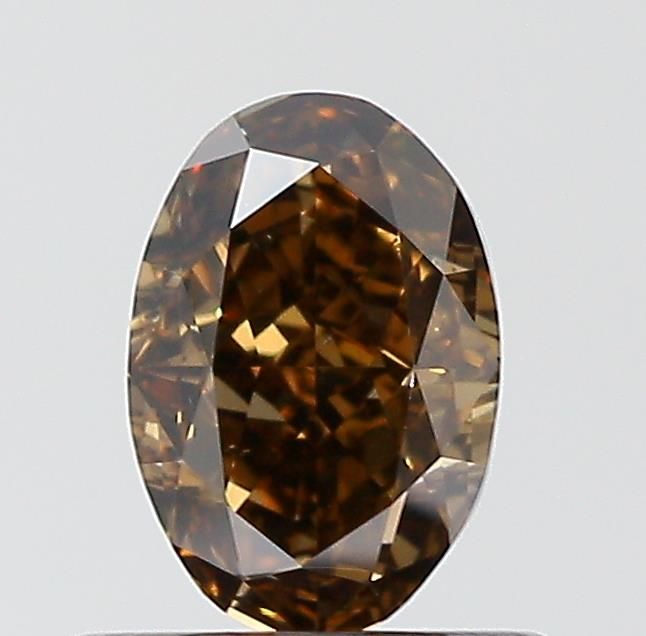 Diament 0.6 ct Fancy Dark Brown/SI1